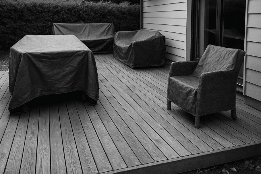 Jak zabezpieczyć taras drewniany na zimę
